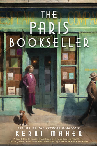 The Paris Bookseller by author Kerri Maher